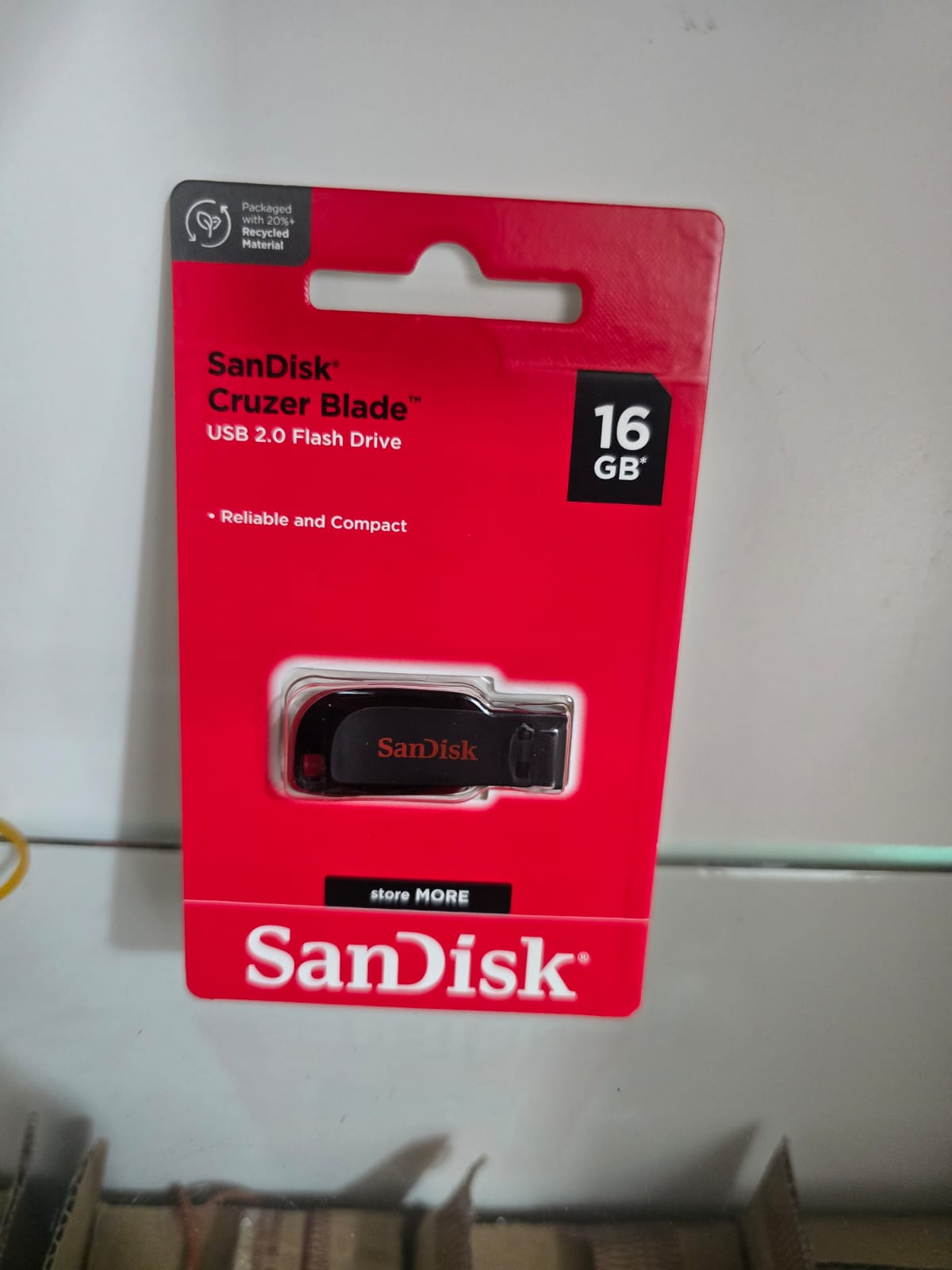 Pendrive sandisk 16 gb z50 cruze blade 2.0