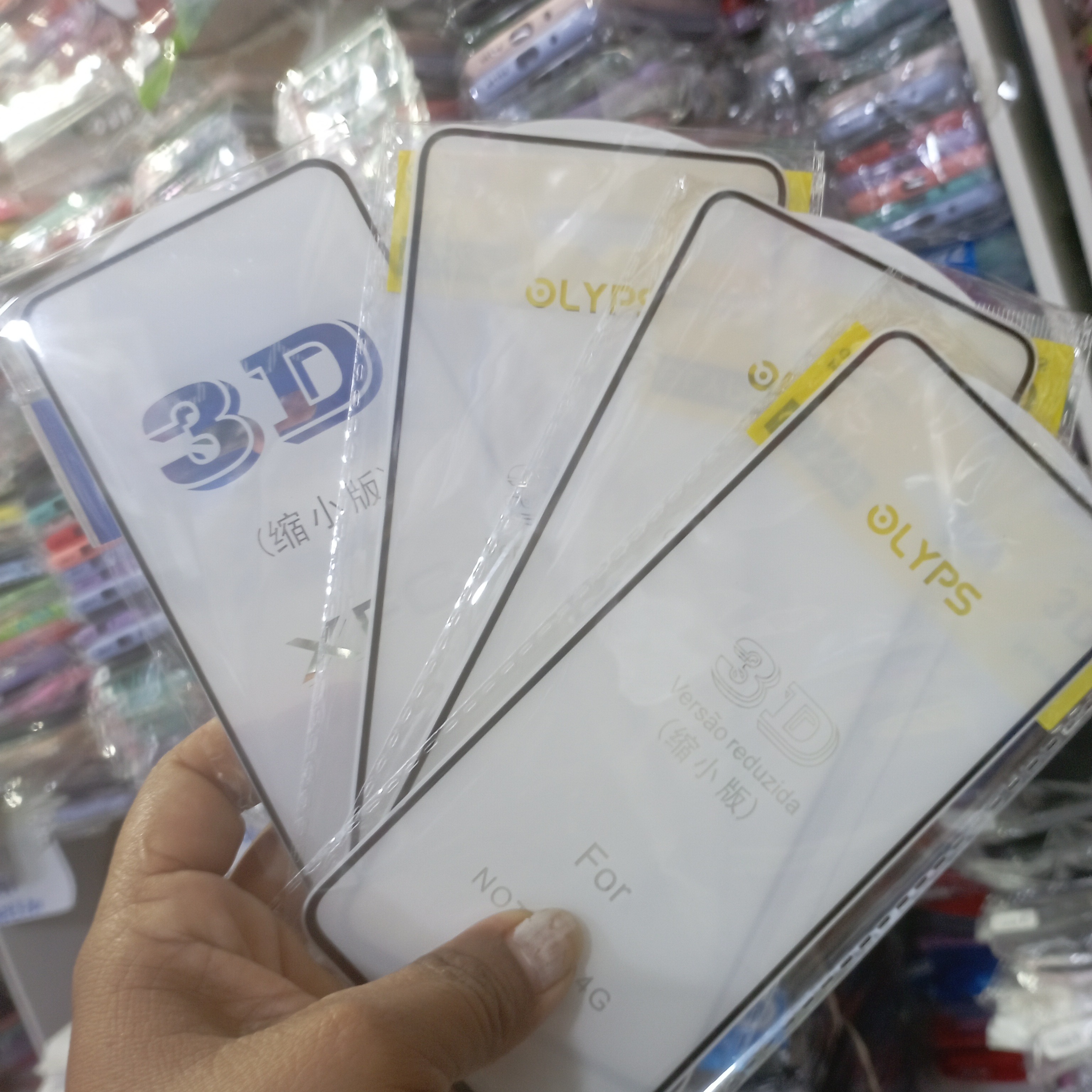 Glass redmi note 8 3d