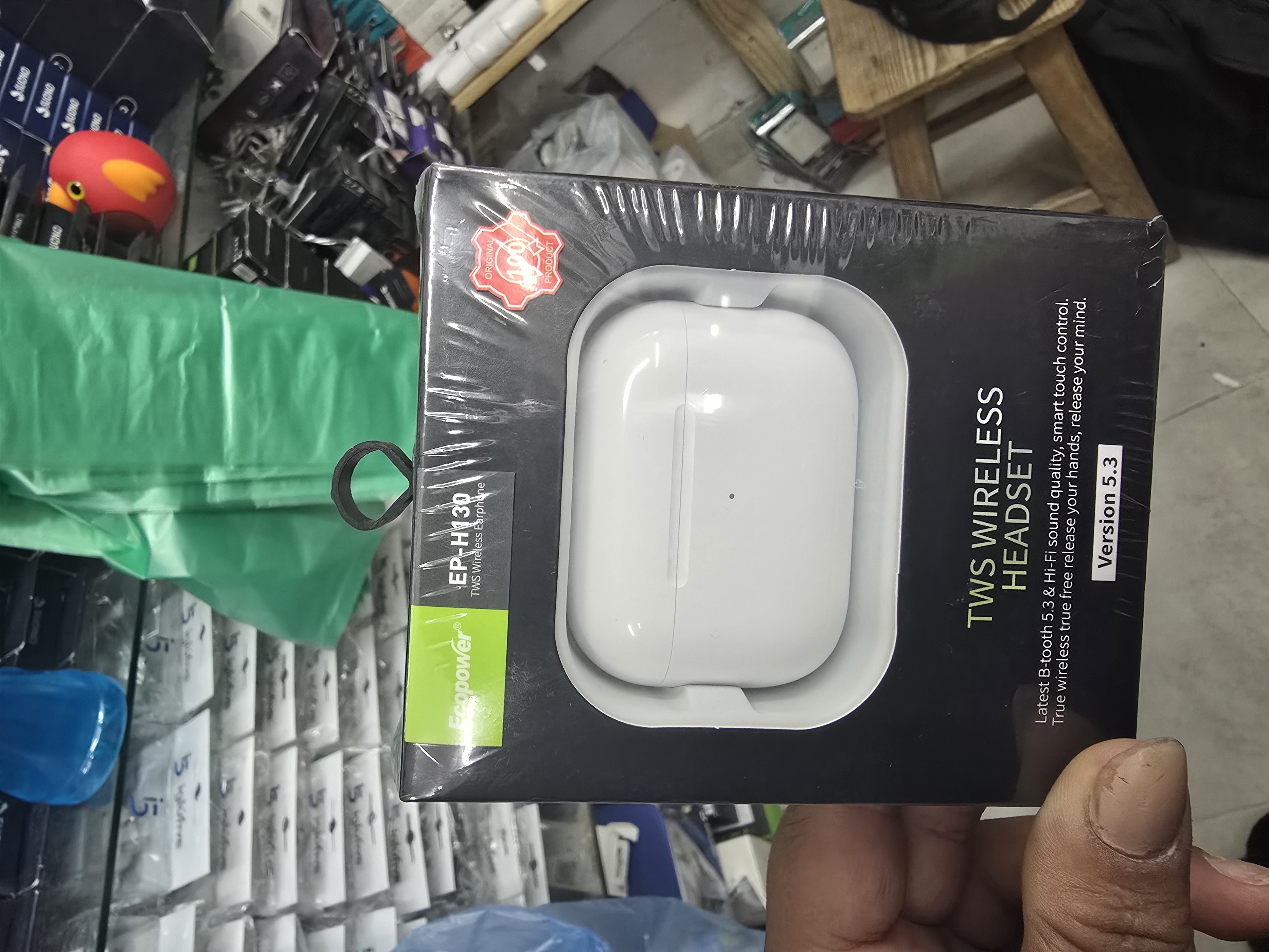 Auricular inalambrico ecopower h130