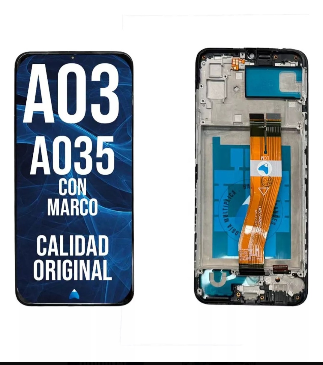 Modulo samsung a035 original con marco