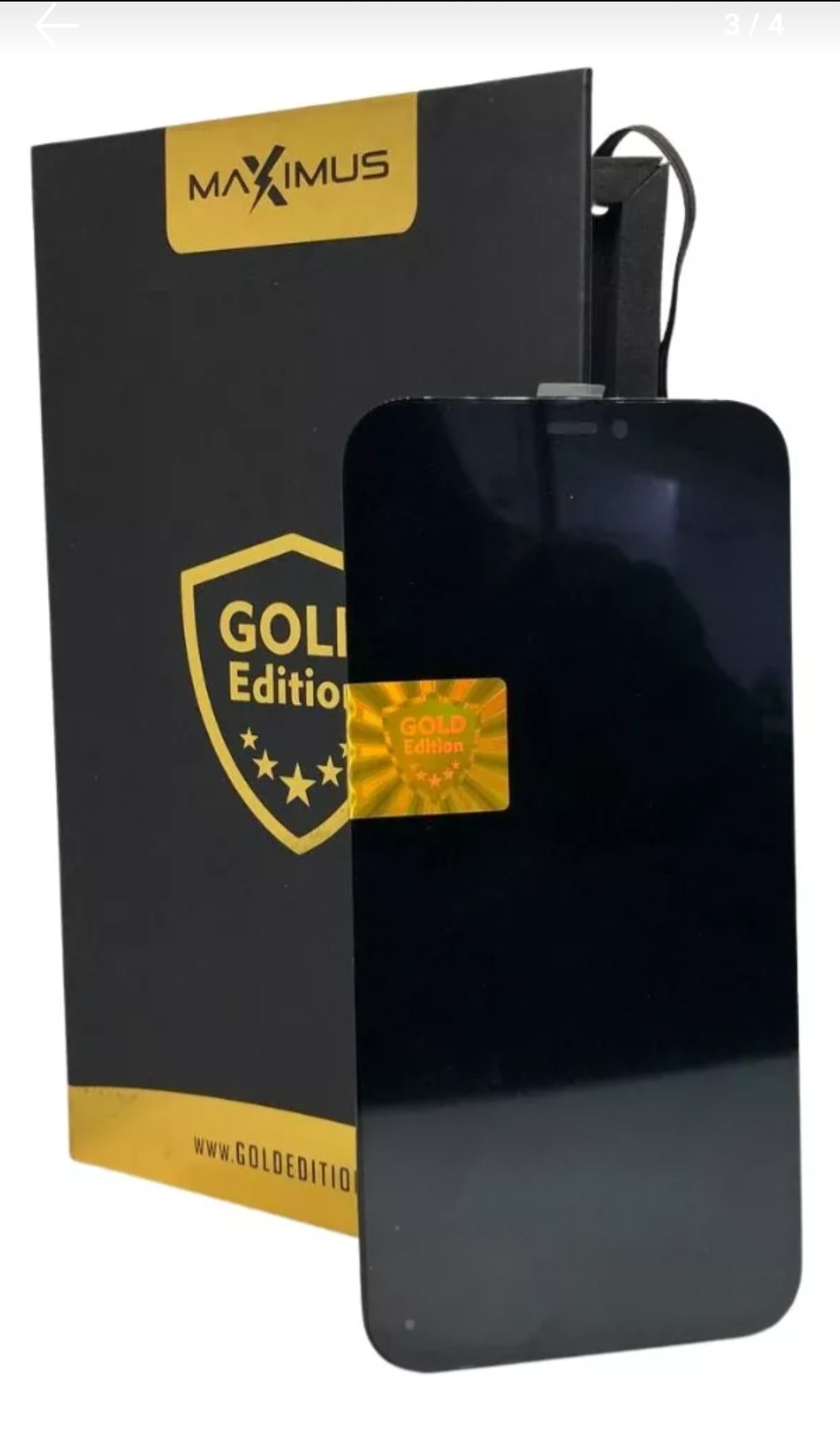 Modulo iphone 12/12 pro ci gold edition