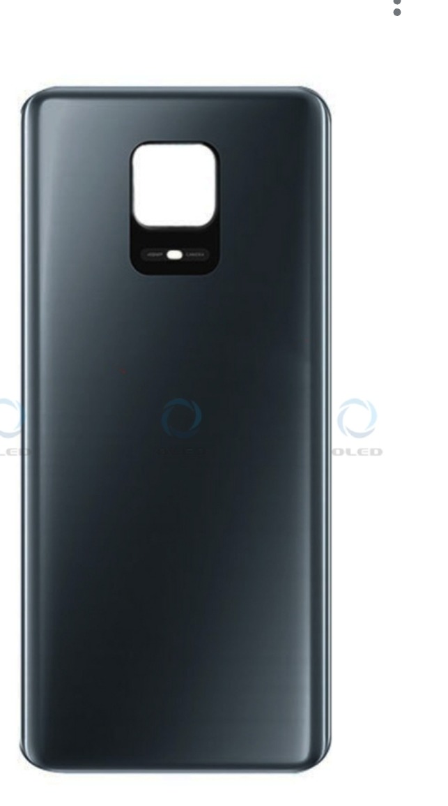 Tapa redmi note 9s/9pro negro c/visor