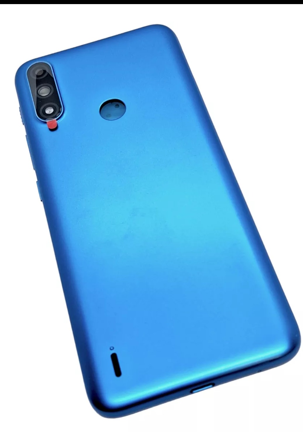 Tapa motorola e7 power azul 