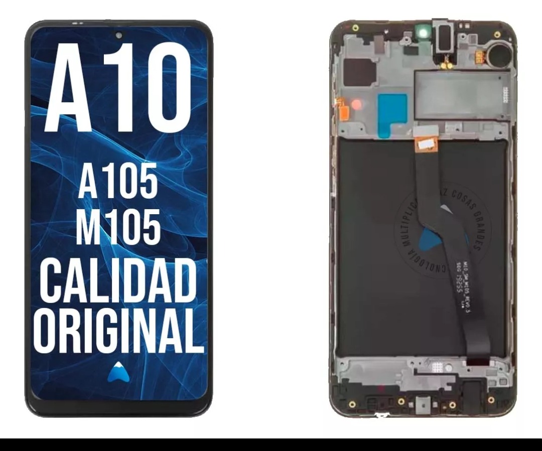 Modulo samsung a10/a105 original con marco