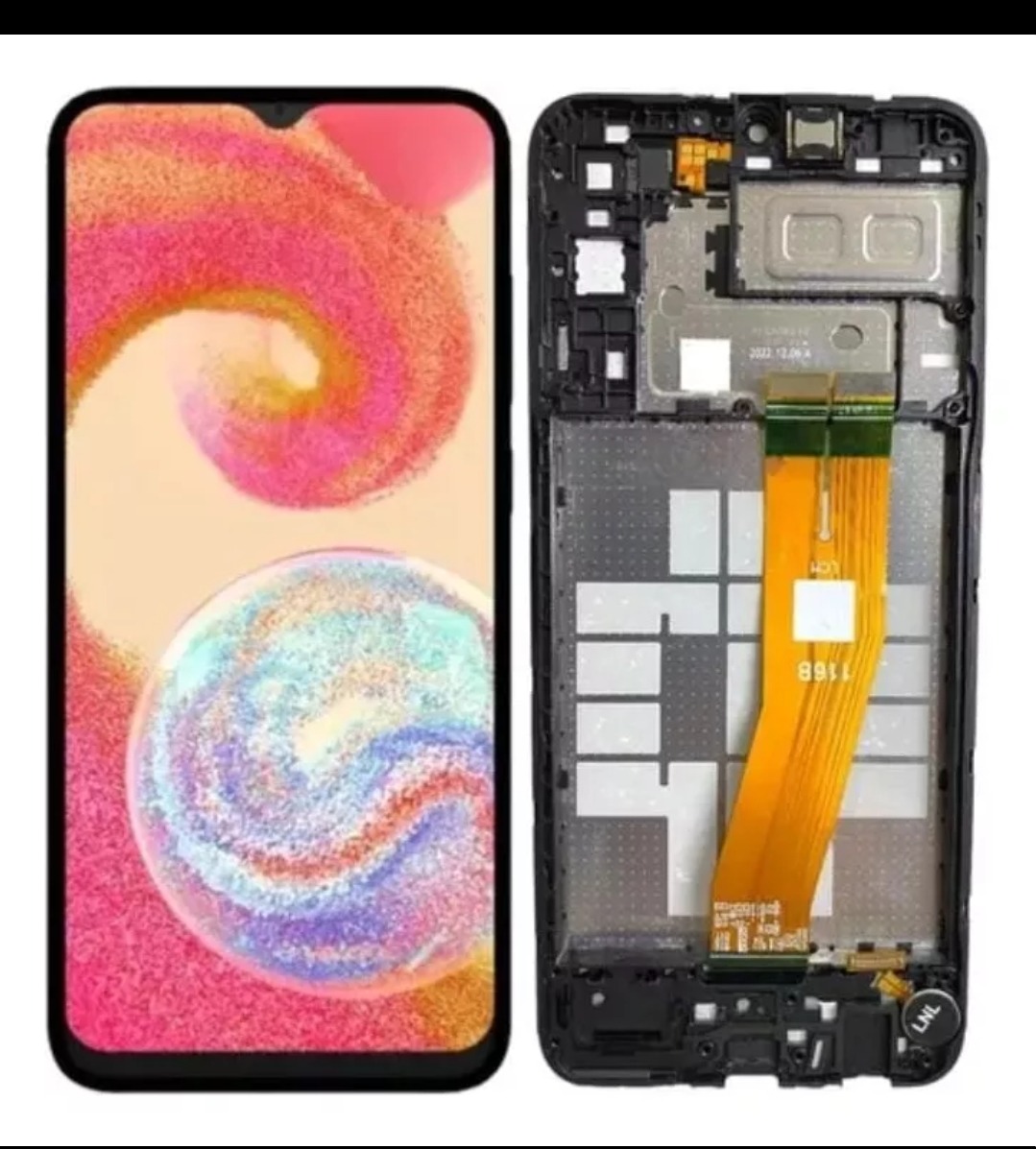 Modulo samsung a04e oled con marco