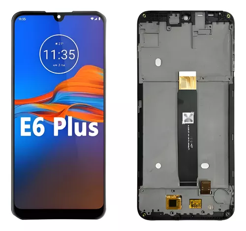 Modulo motorola e6 plus con marco 