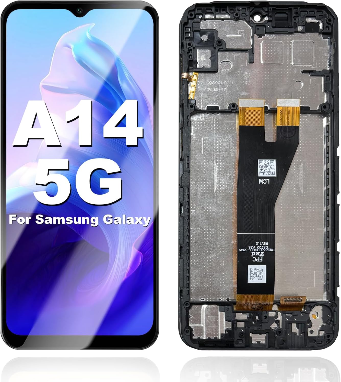 Modulo samsung a14 5g original con marco