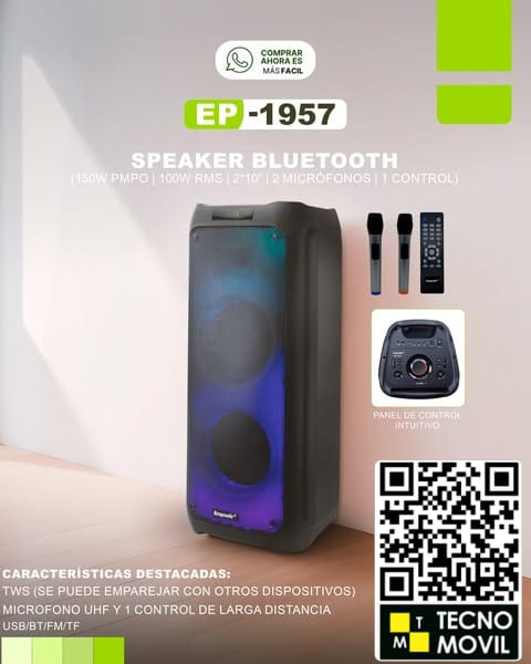 Parlante ecopower ep 1957