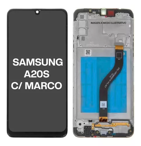 Modulo samsung a20s original con marco 