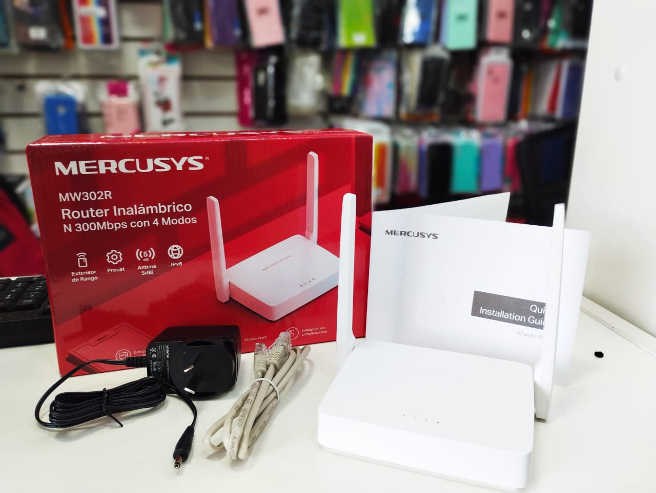 Router mercusys mw302r 2 antenas