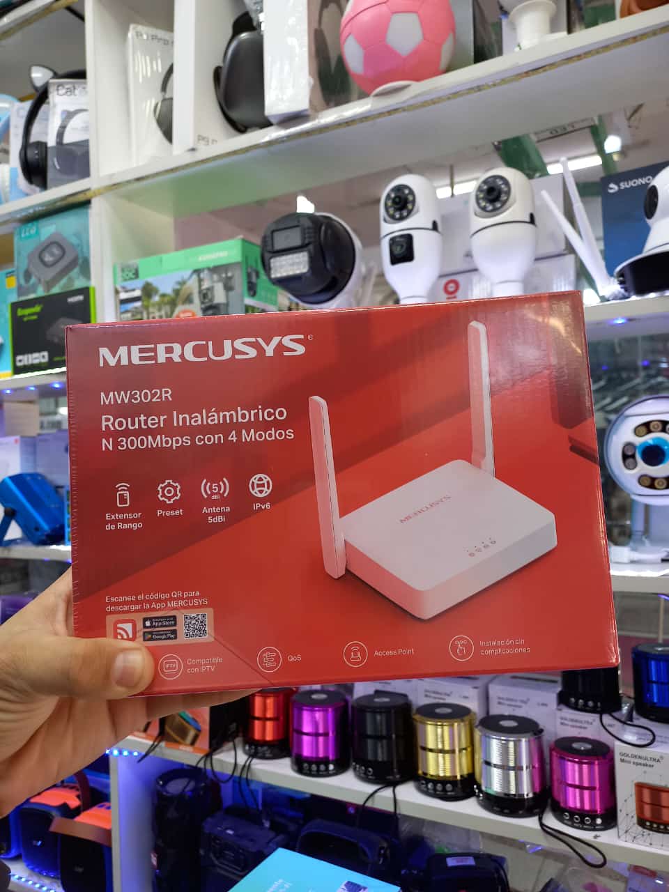 Router mercusys mw302r 2 antenas