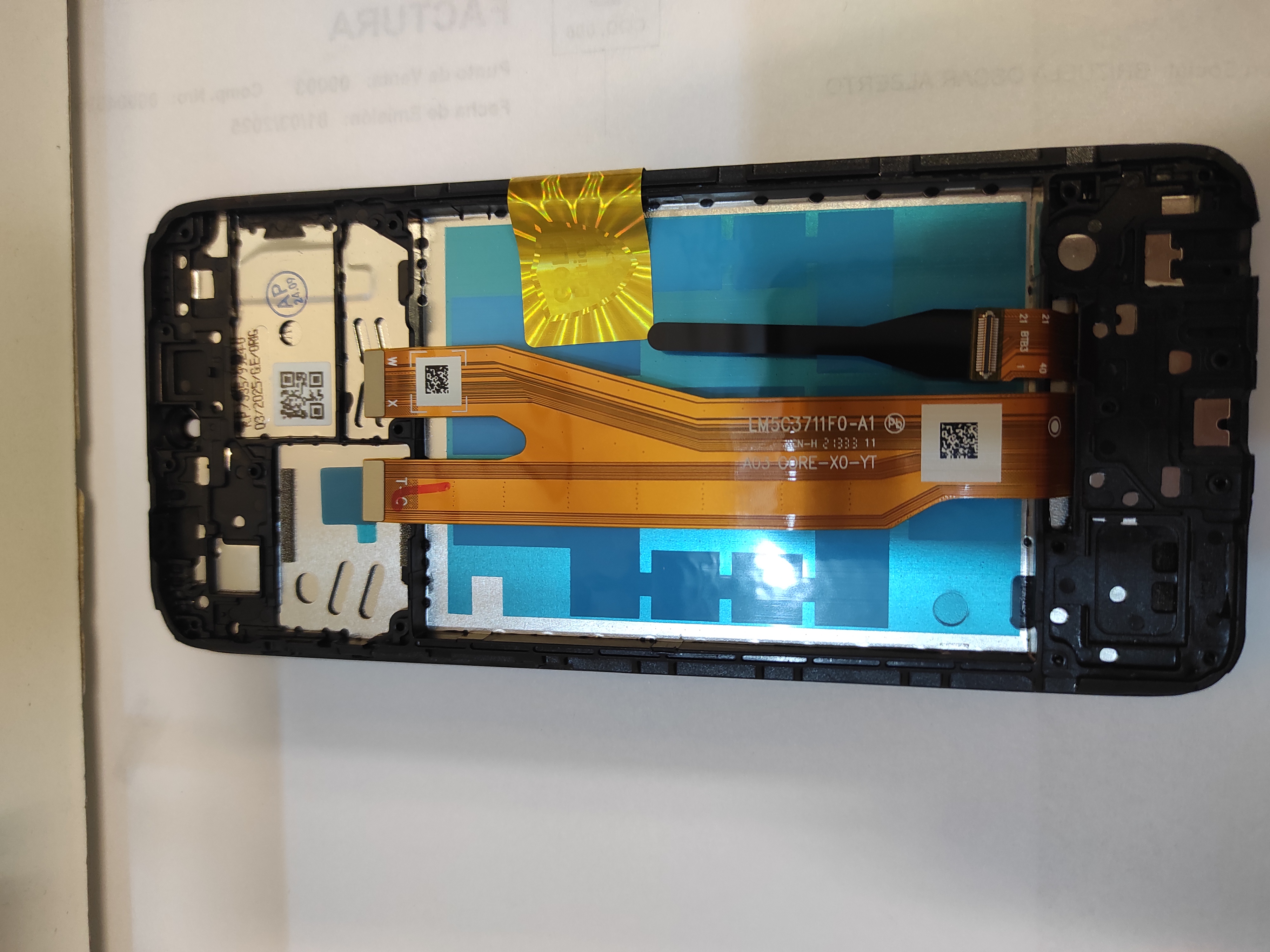 Modulo samsung a03 core gold edition