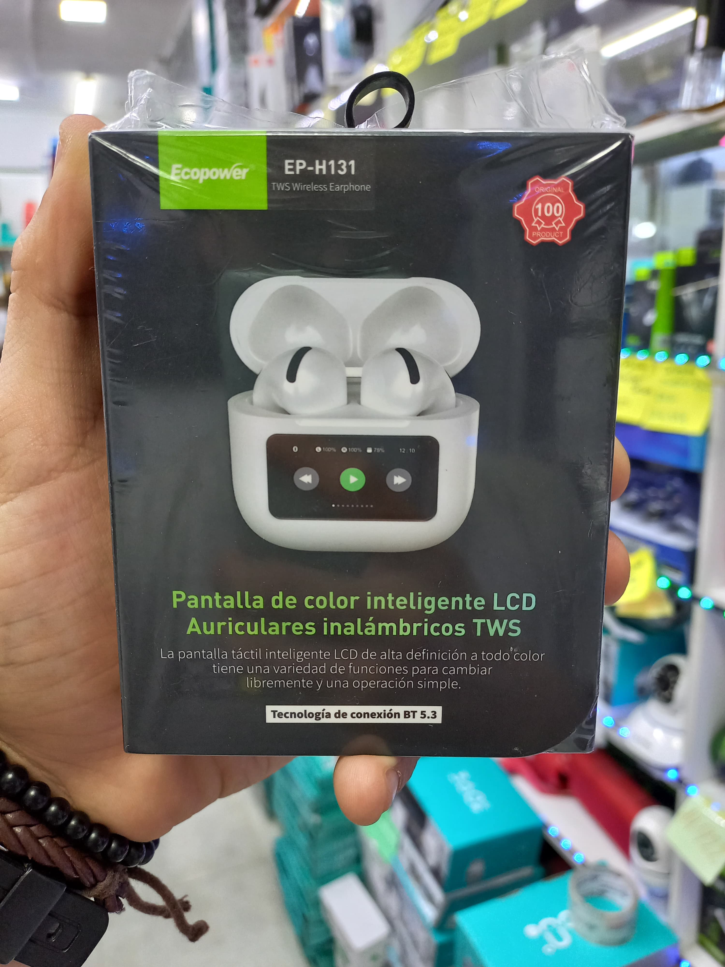 Auricular inalambrico ecopower h131