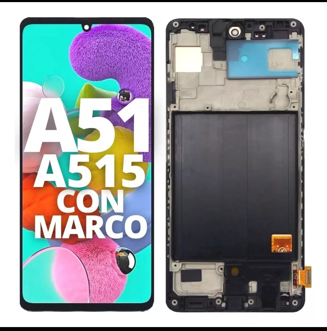 Modulo samsung a51 oled con marco big