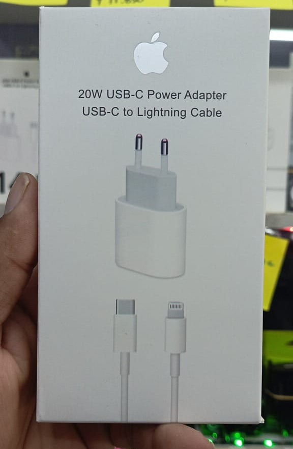 Cabezal iphone usb c 20 w + usb c a lightning