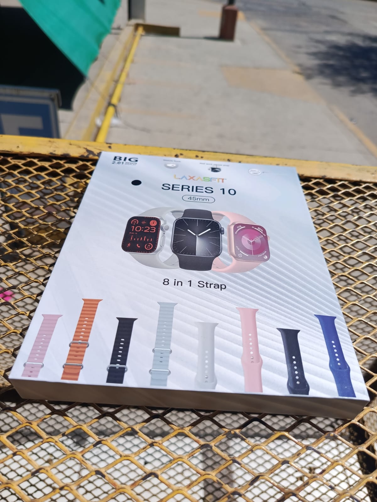 Combo reloj smart watch serie 10 big 8 en 1