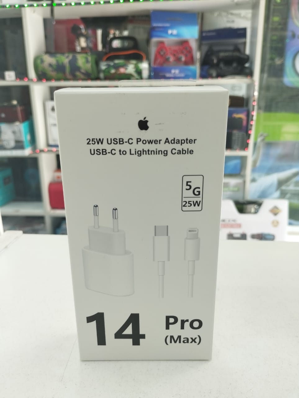 Cabezal iphone usb c 25 w + usb c
