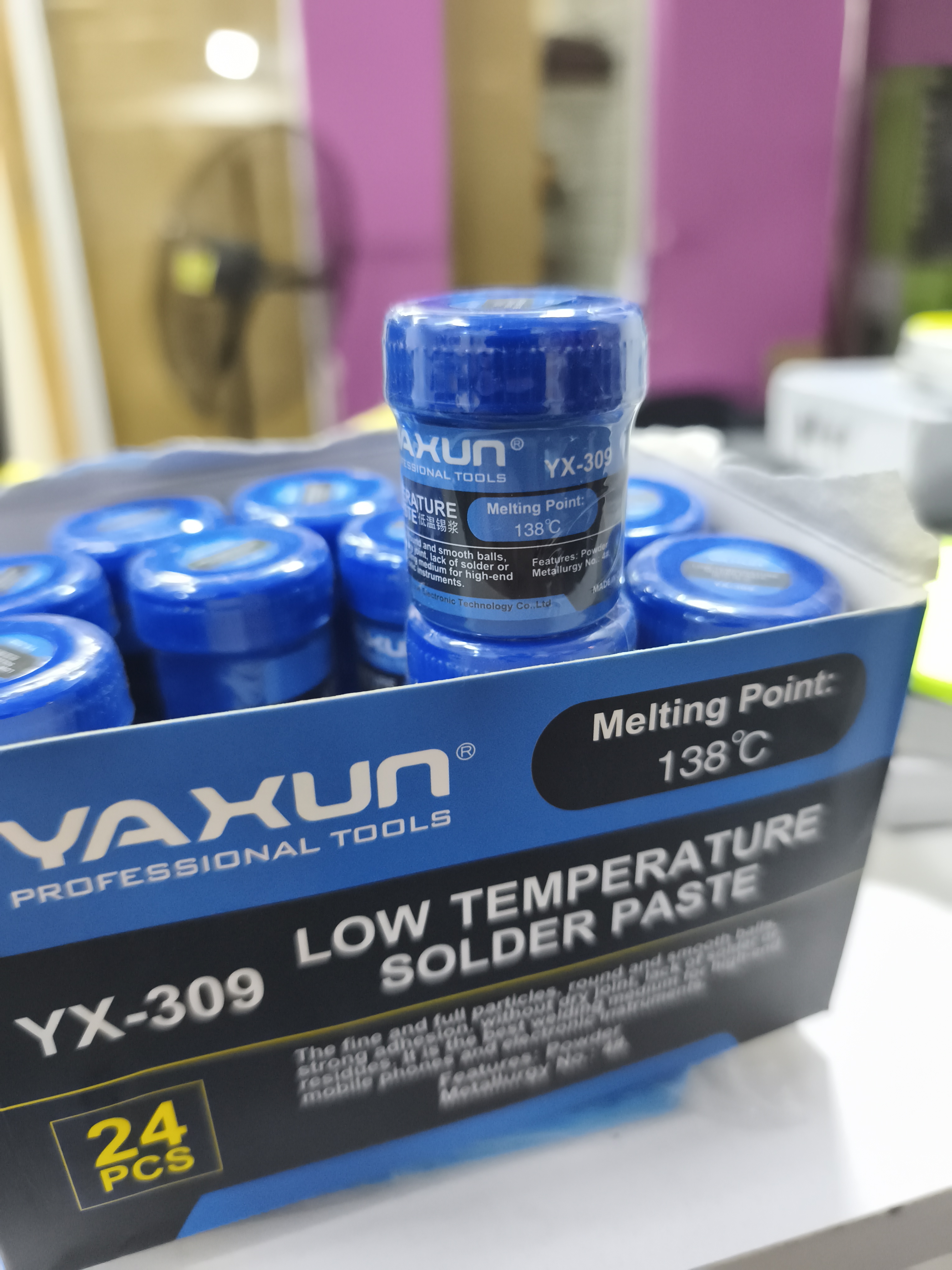 Estaño en pasta  yx-309 138*c