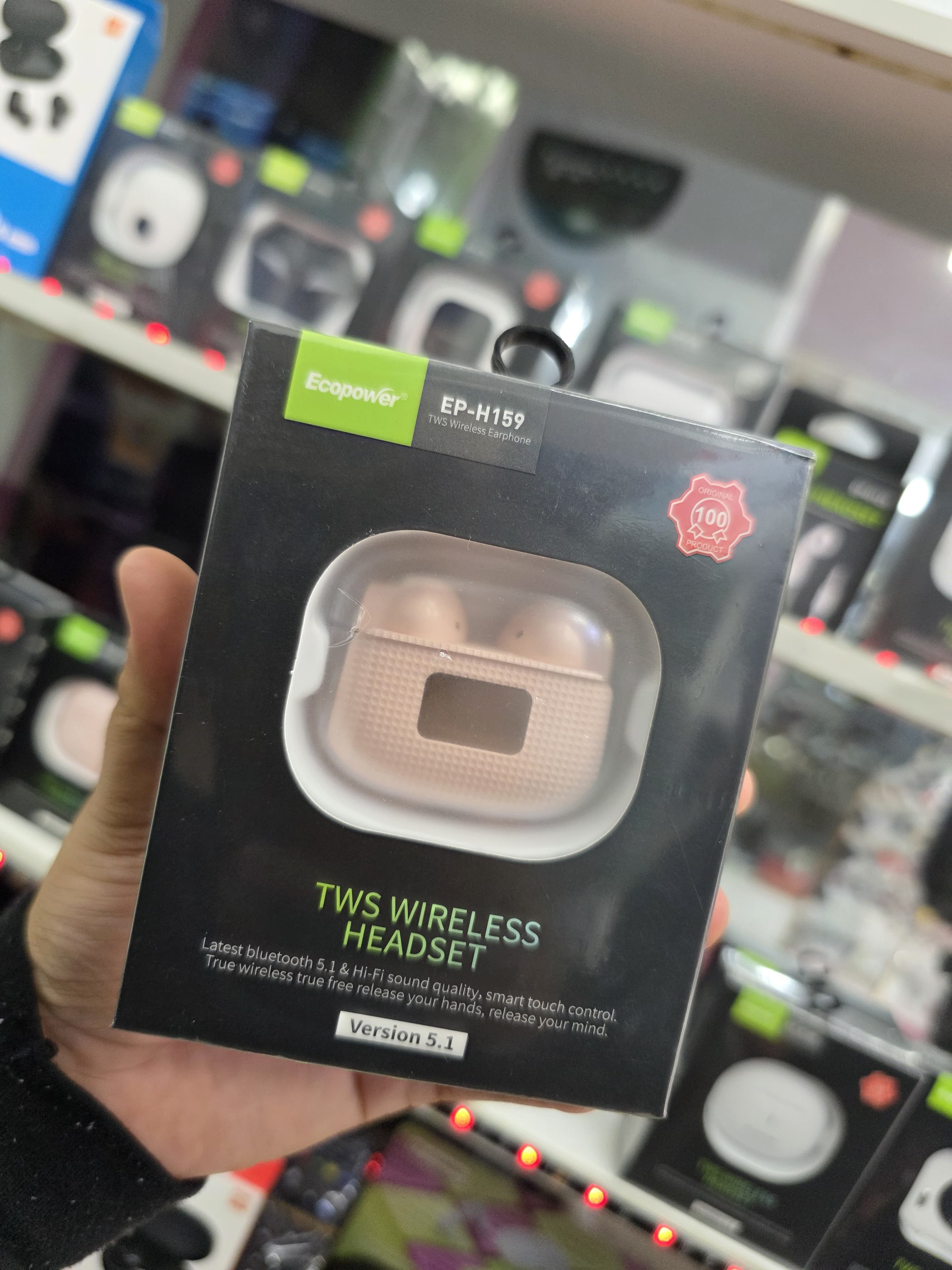 Auricular inalambrico ecopower h159