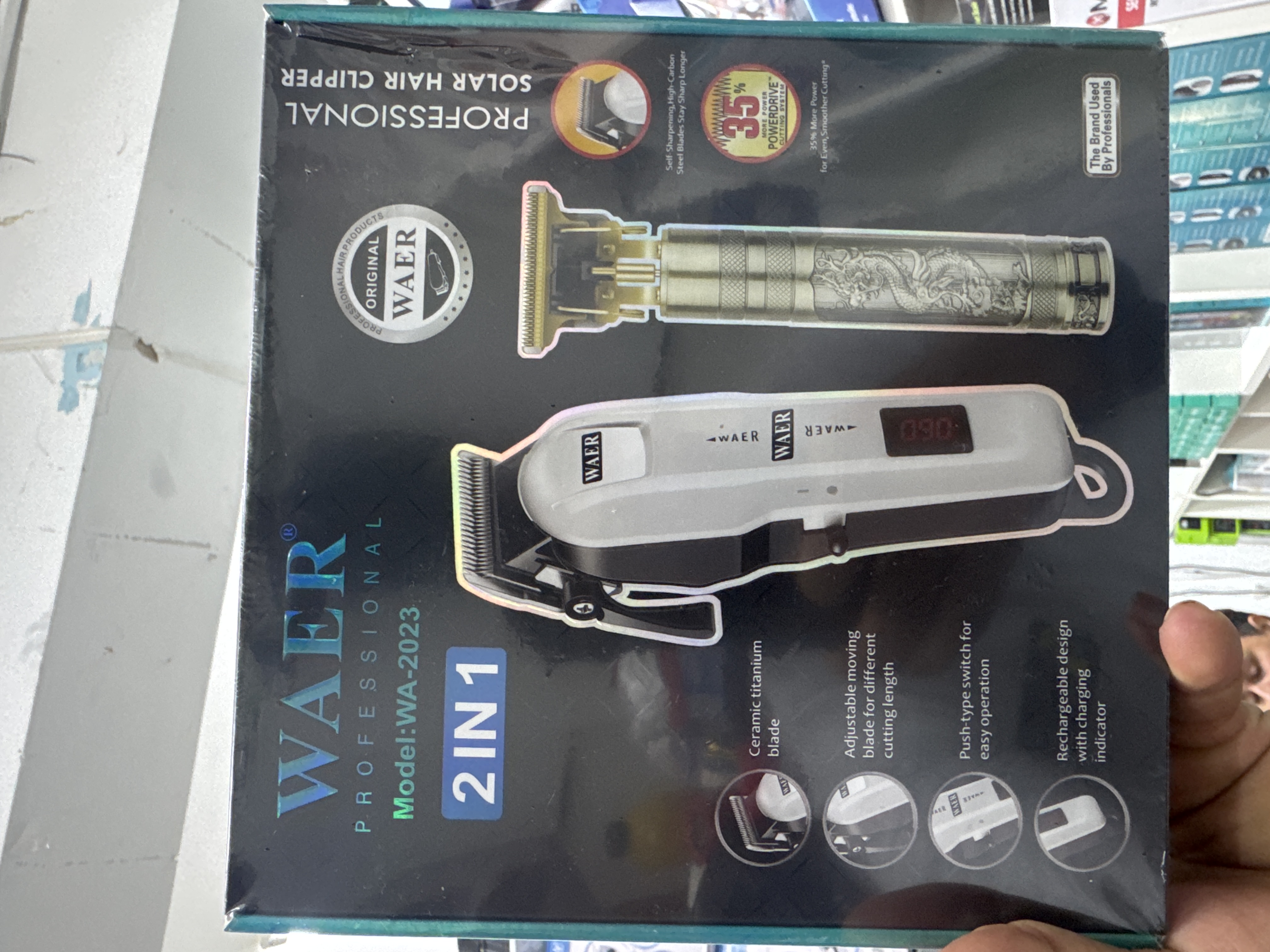 Corta pelo waer + patilllera 2023