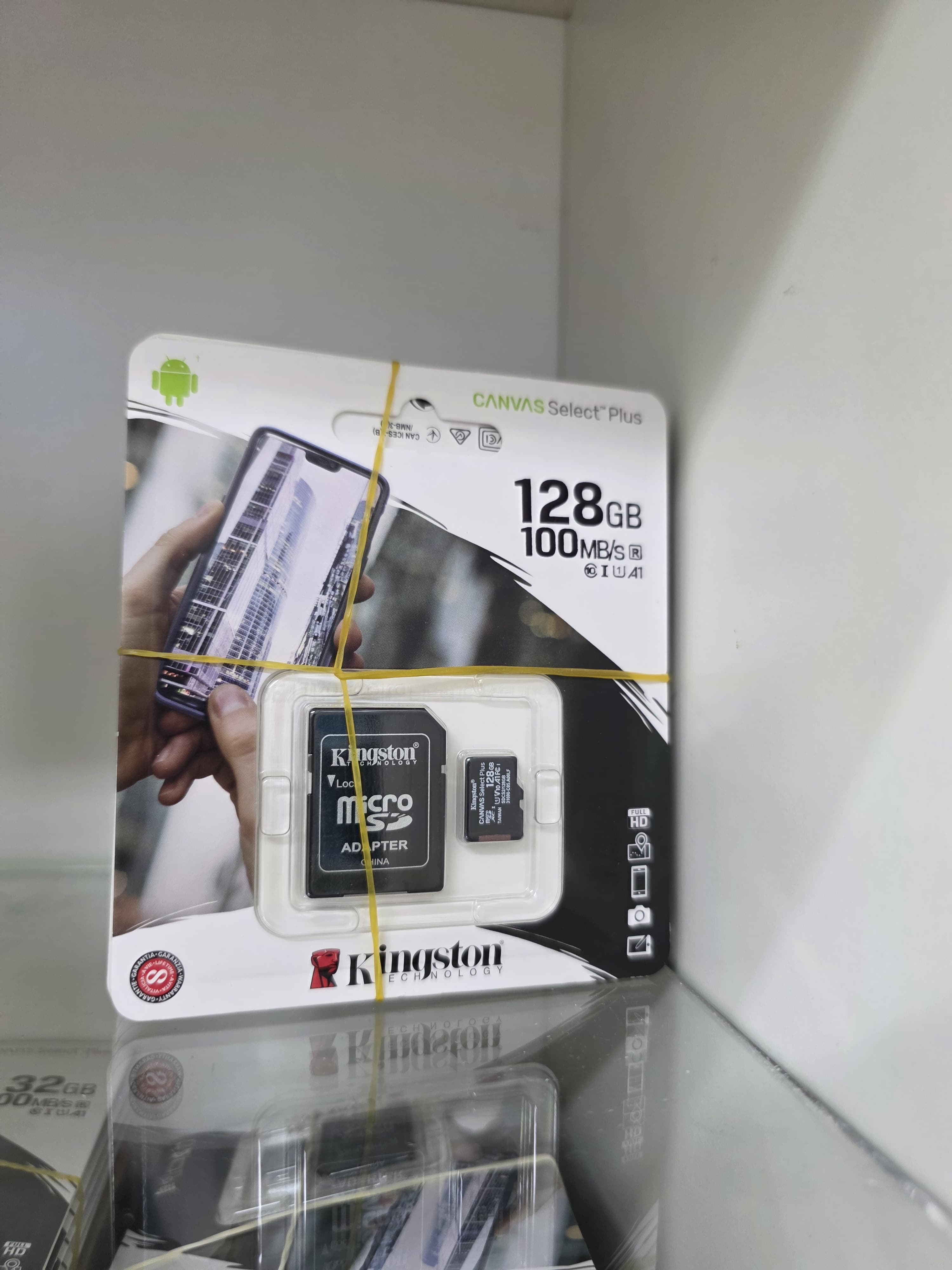 Tarjeta de memoria kingston 128 gb 100mb/s canvas