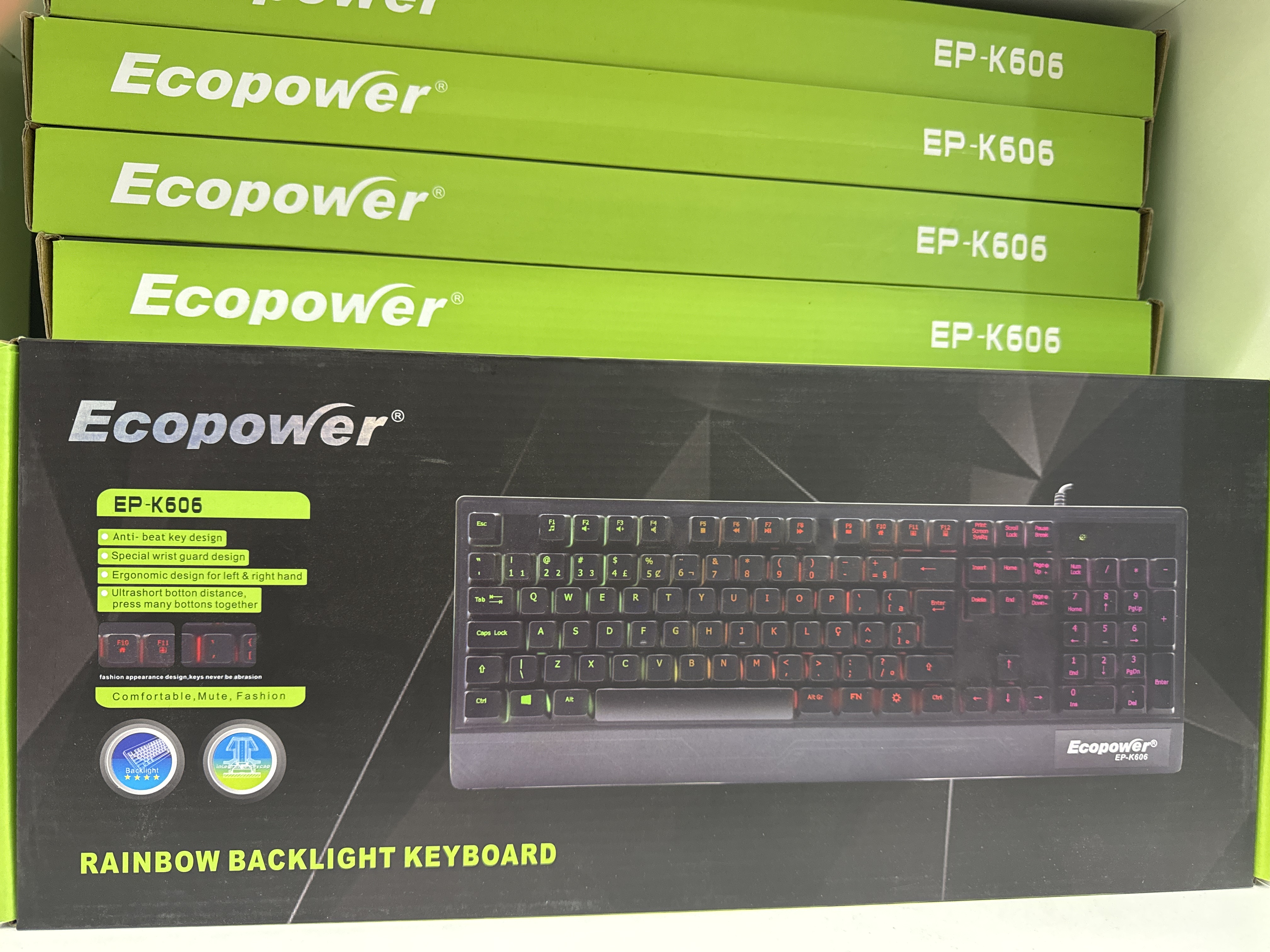 Teclado ecpower ep-k606
