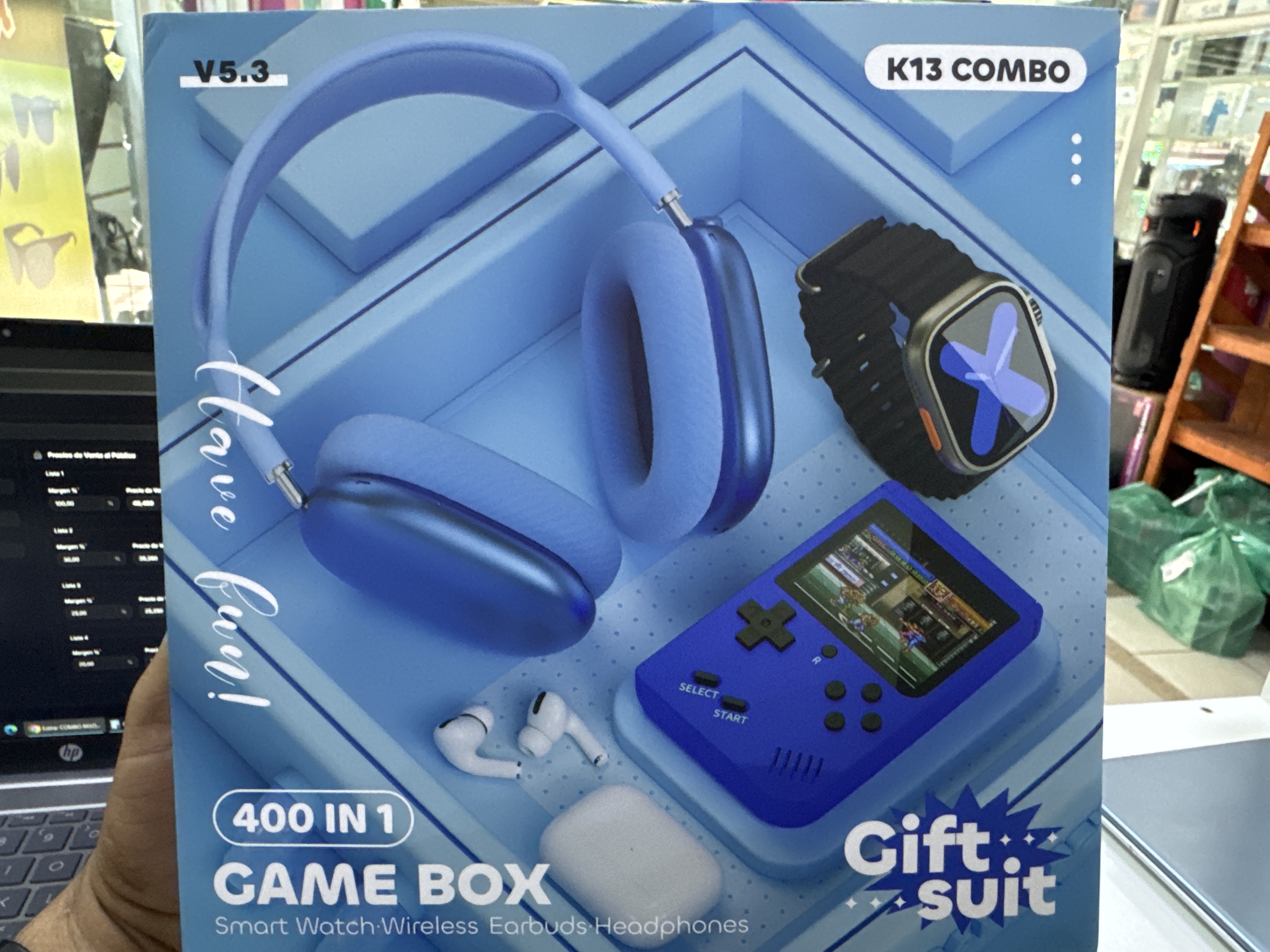 Combo reloj smart watch k13