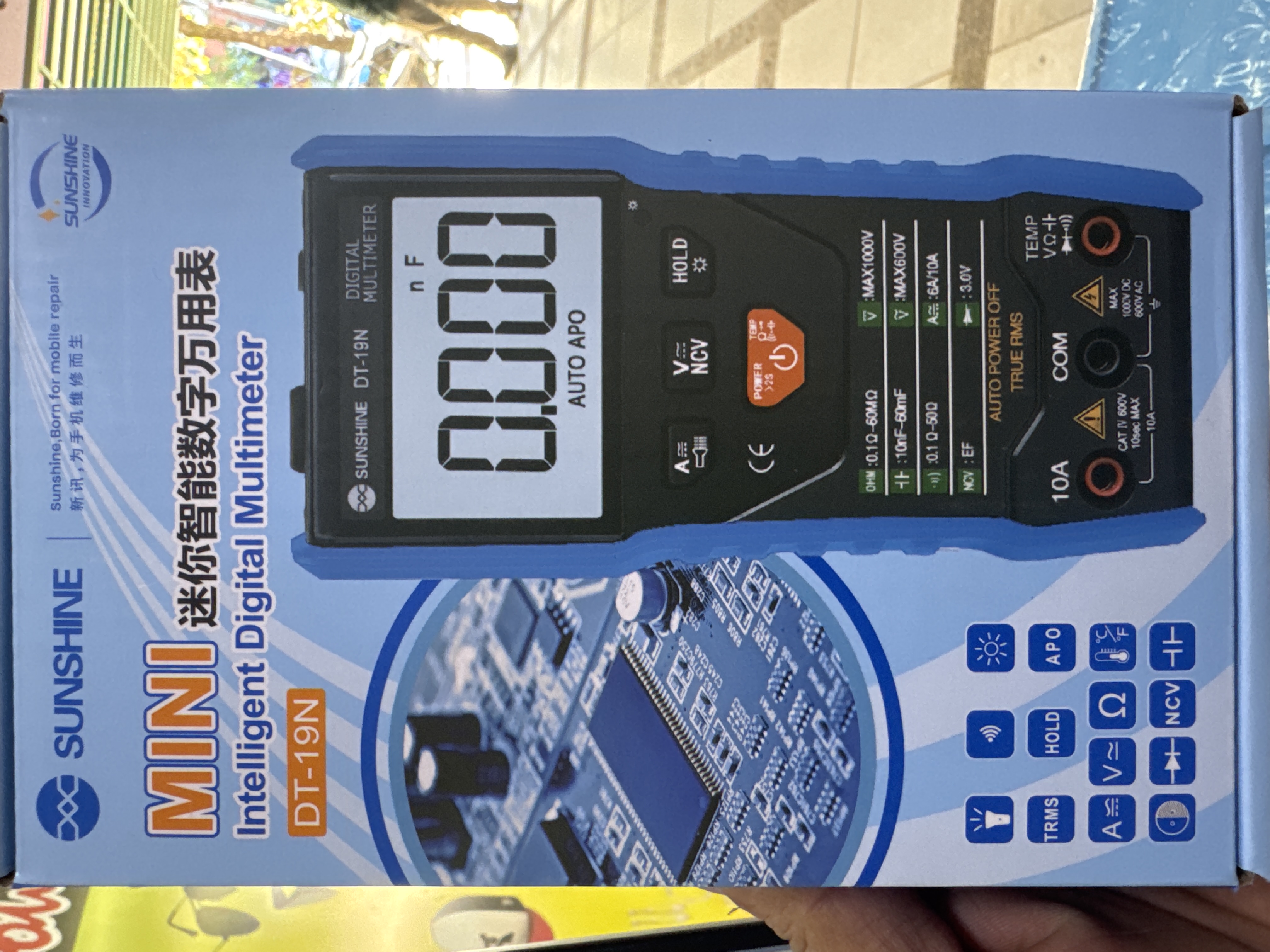 Tester sunshine dt-19n