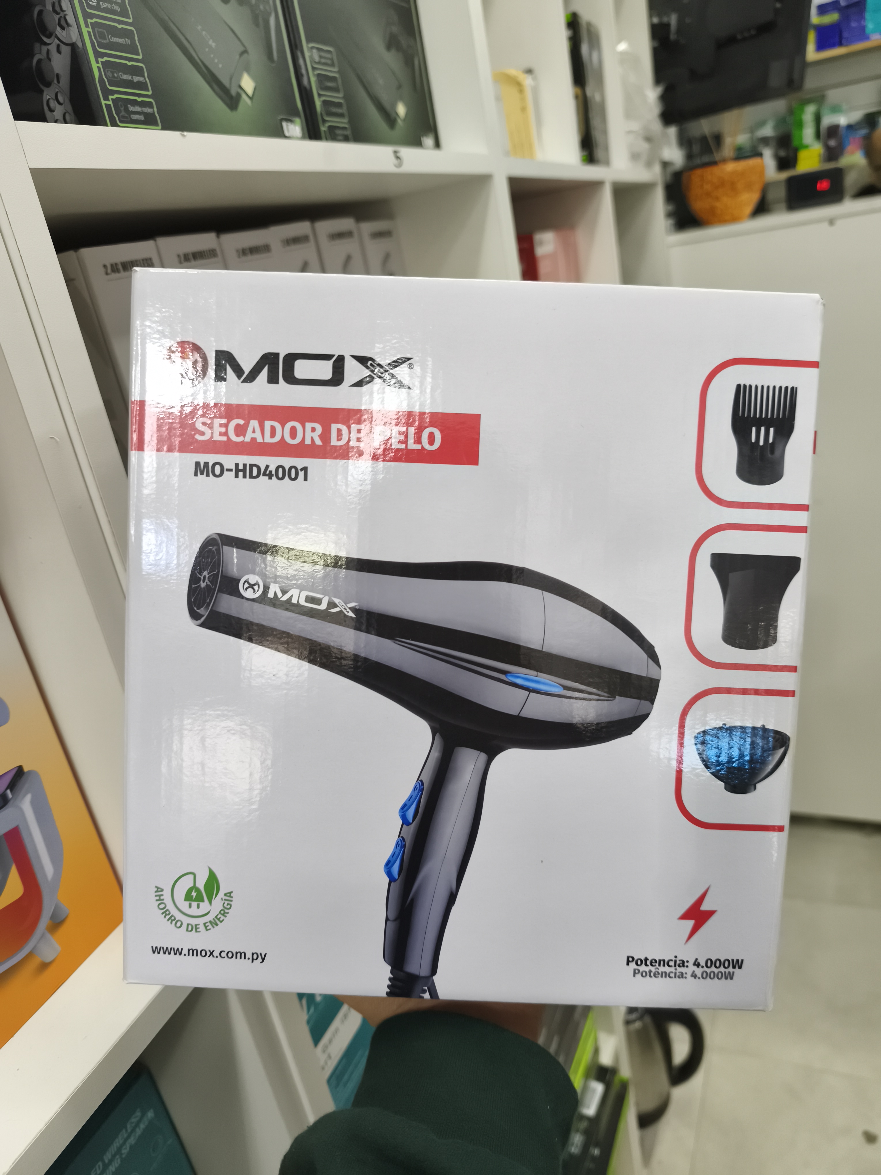 Secadora de pelo mox 4001