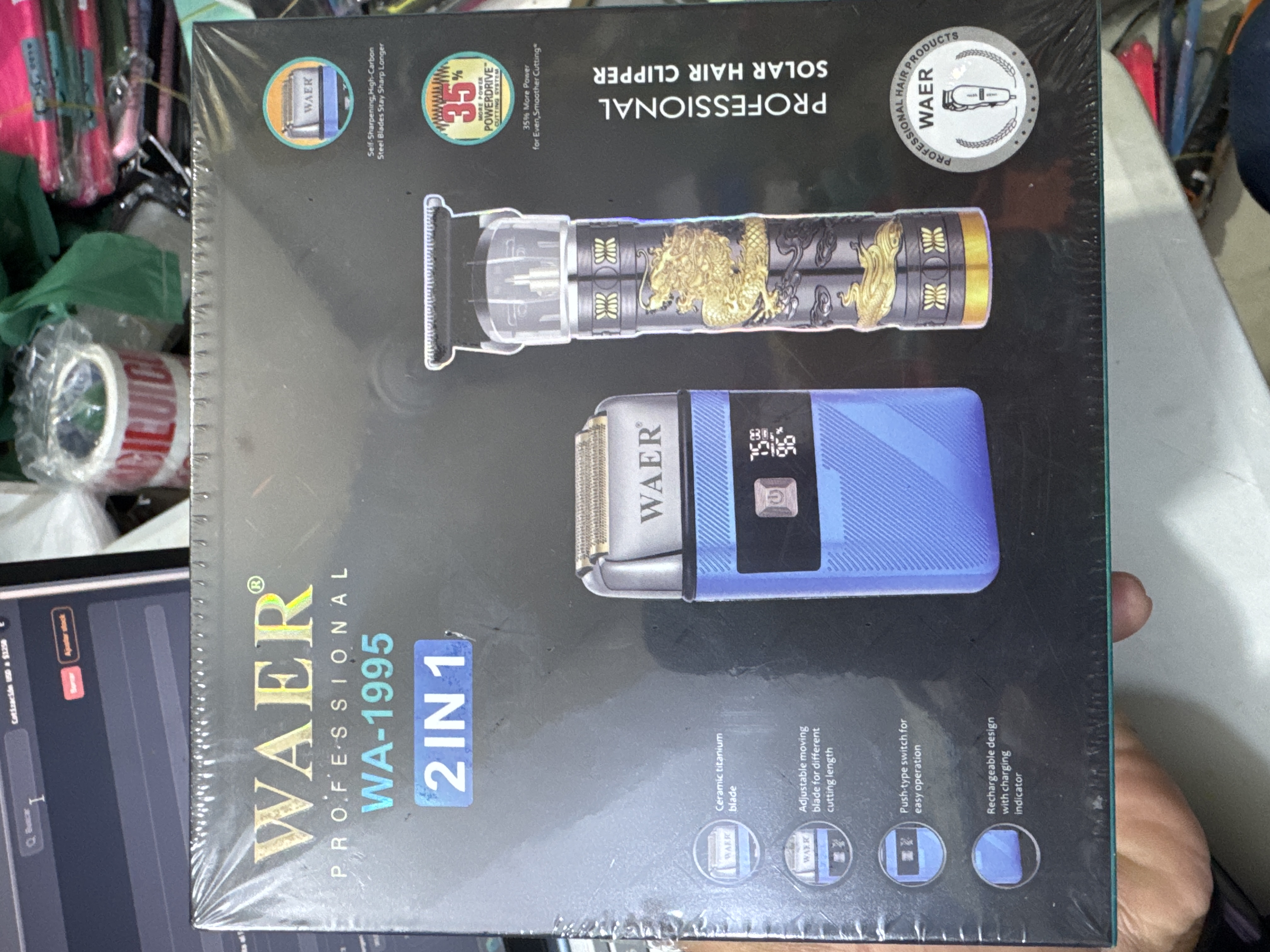 Patillera  + rasuradora waer 1995