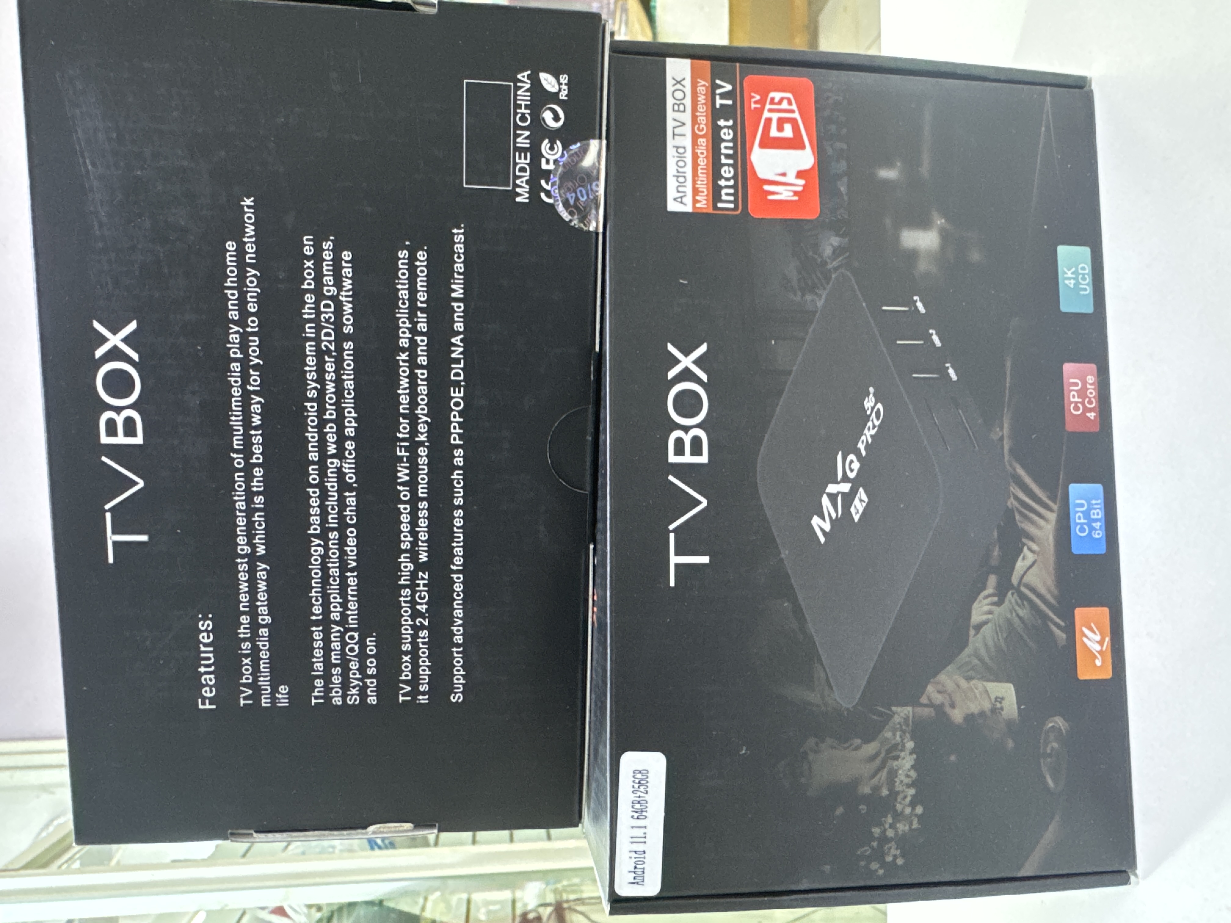 Tv box mqx pro 64gb convertidor