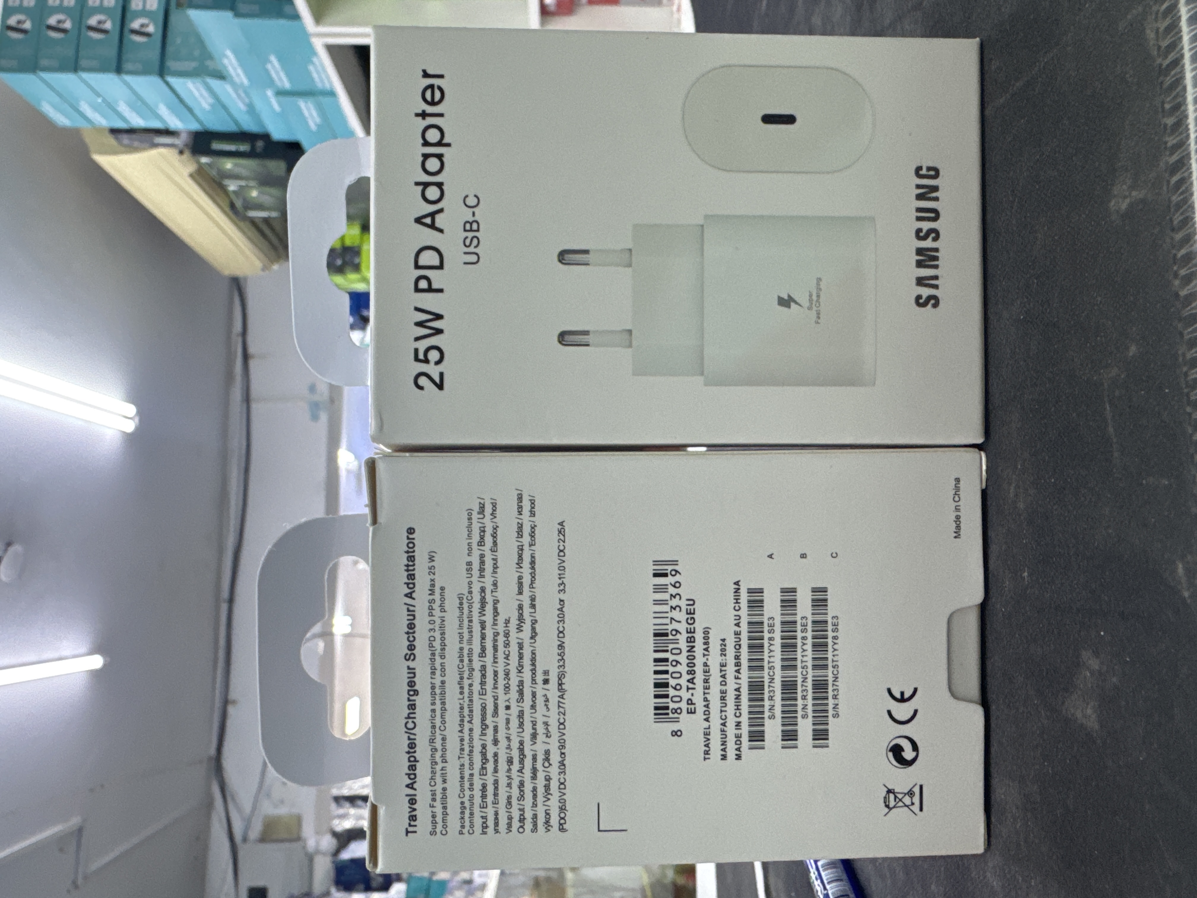 Cabezal samsung 25w usb c 