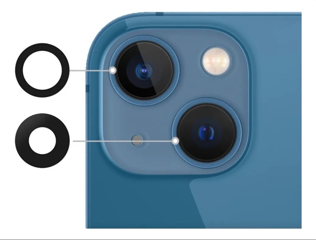 Lente de camara iphone 13