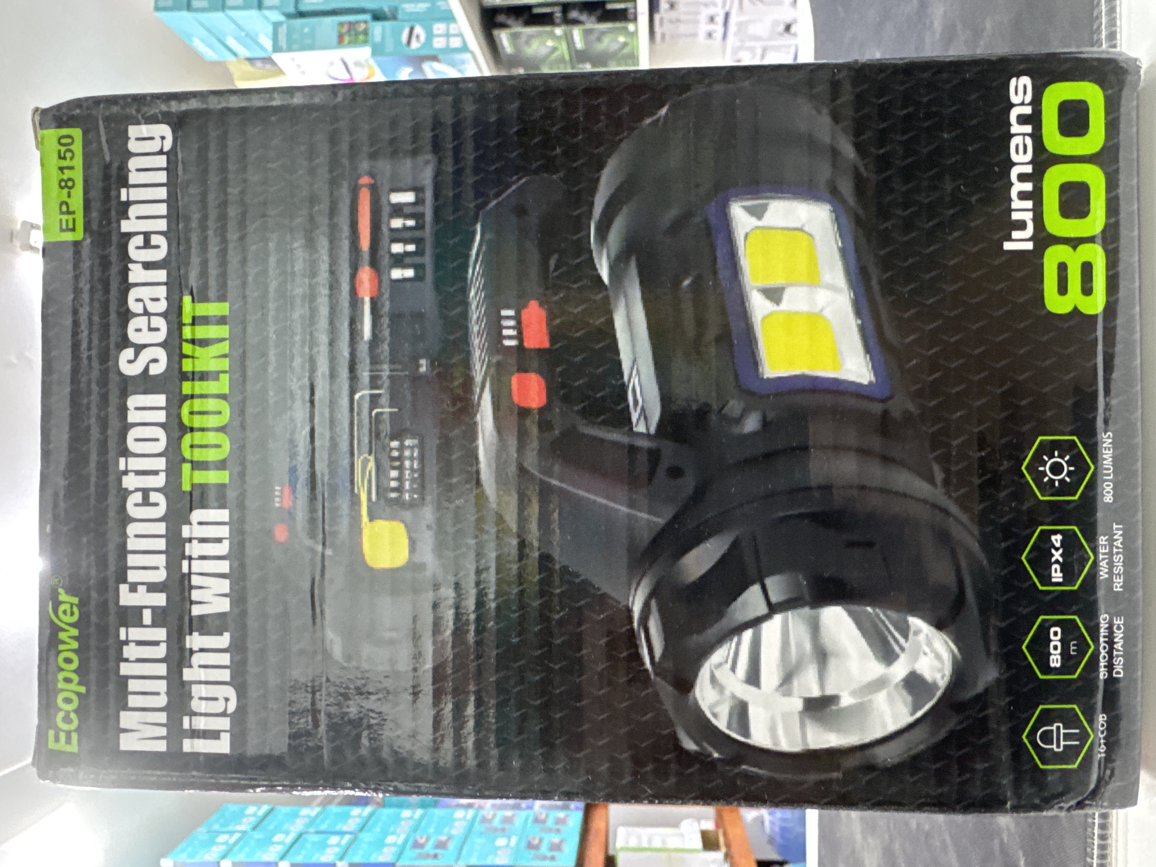 Linterna multi funcion ecopower 8150