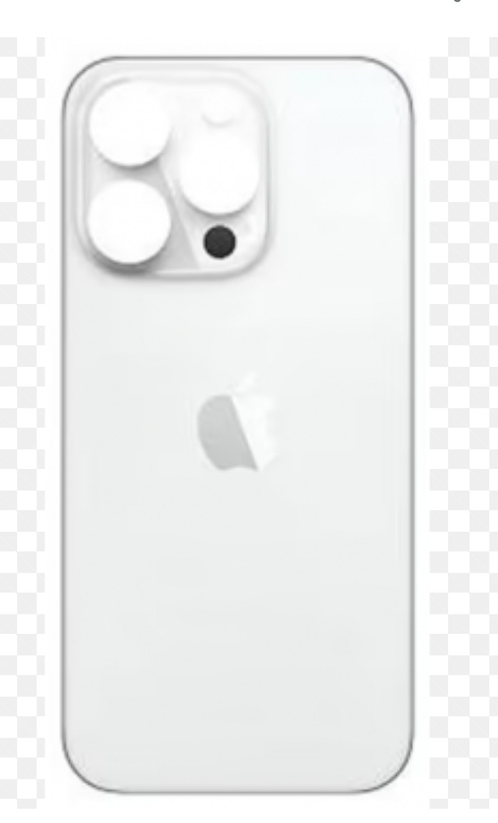 Tapa iphone 14 pro max blanco 