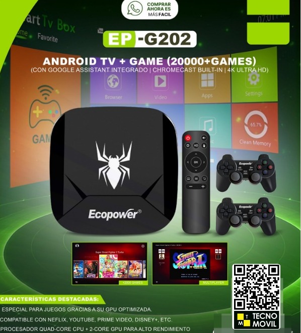 Game box ecopower g202