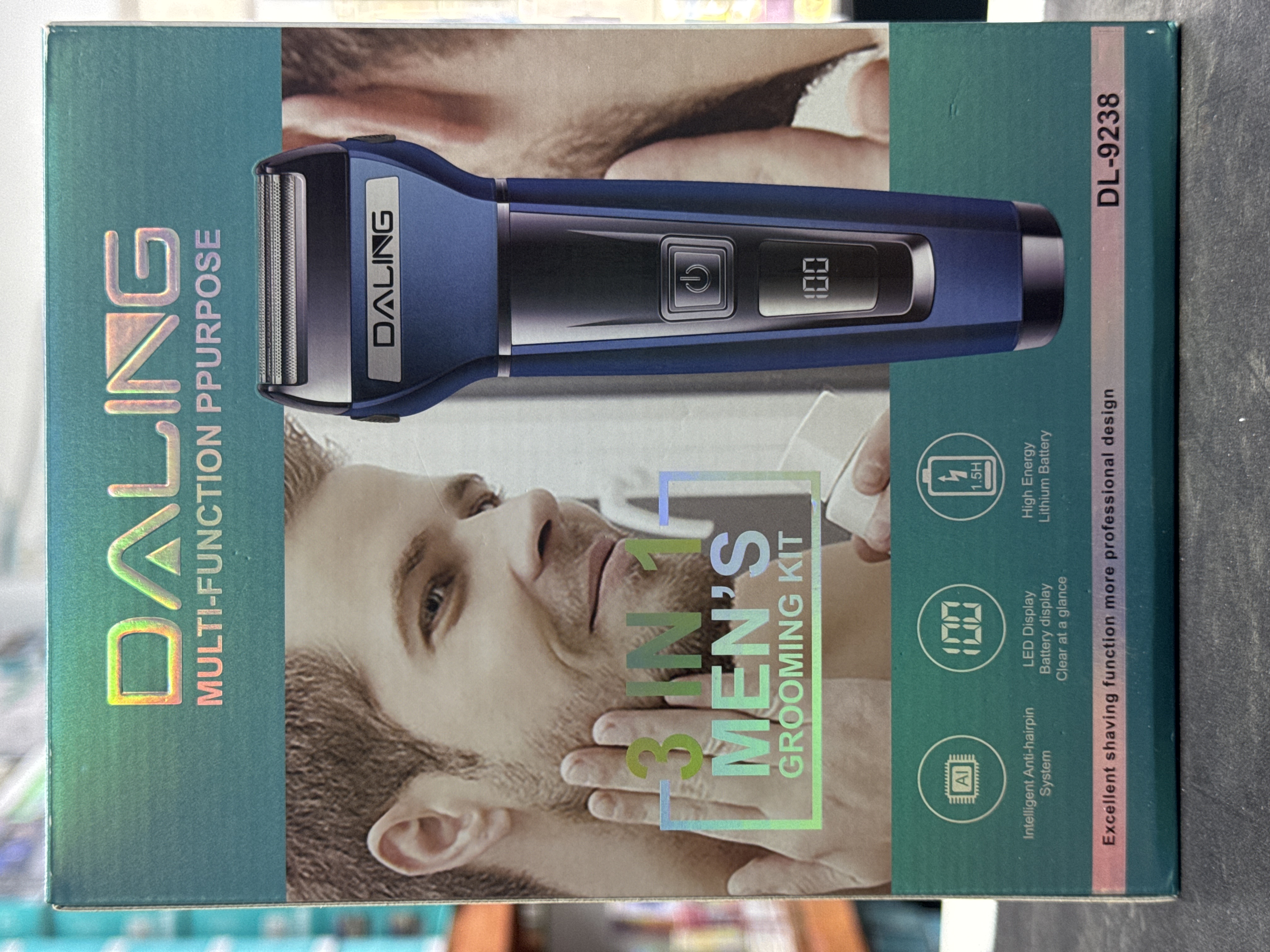 Corta pelo 3 en 1 dailing digital 9238