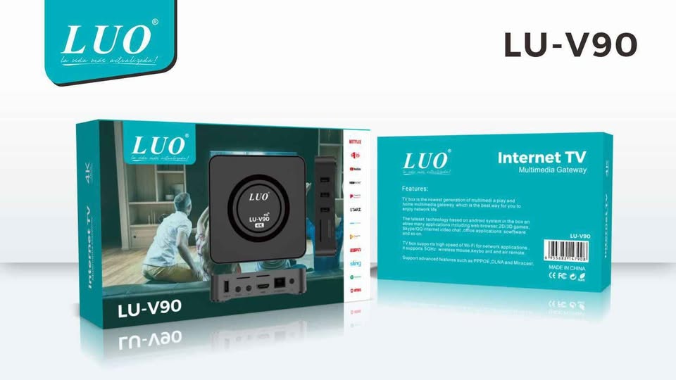 Tv box luo v90 convertidor