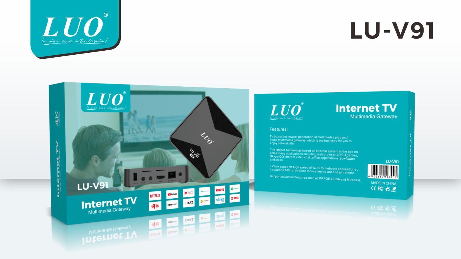 Tv box luo v91 convertidor