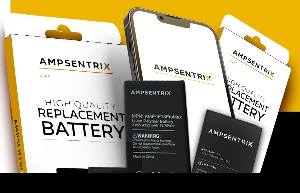 Bateria iphone 13 pro max ampsentrix