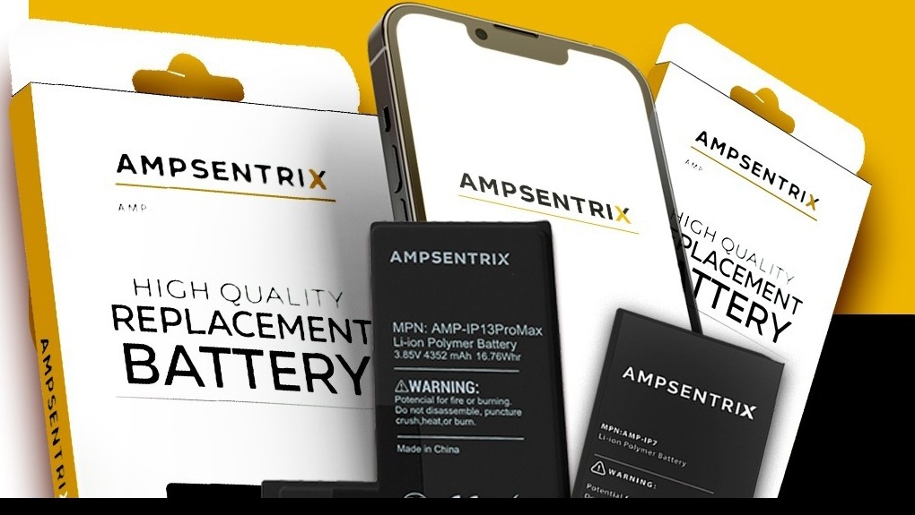 Bateria iphone 13 pro  ampsentrix
