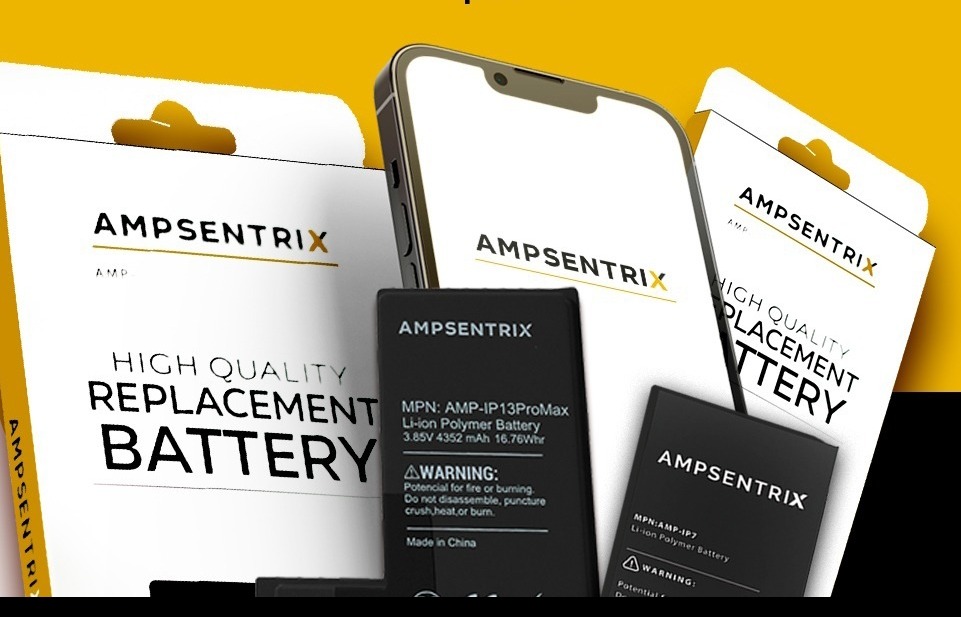 Bateria iphone x ampsentrix