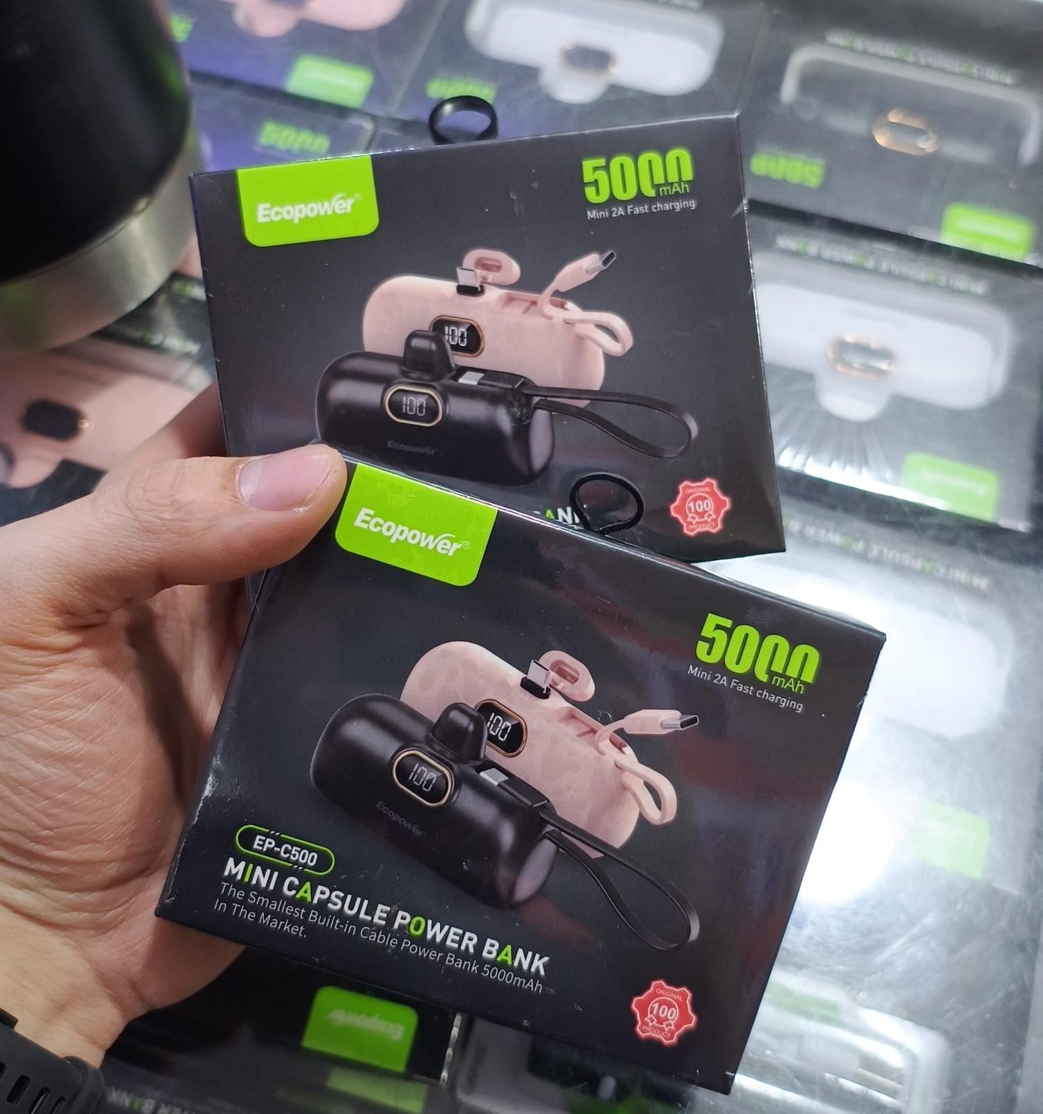 Cargador portatil ecopower 5000mah c500