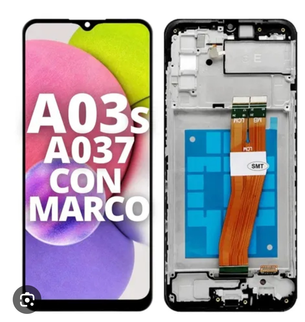 Modulo samsung a03s original con marco