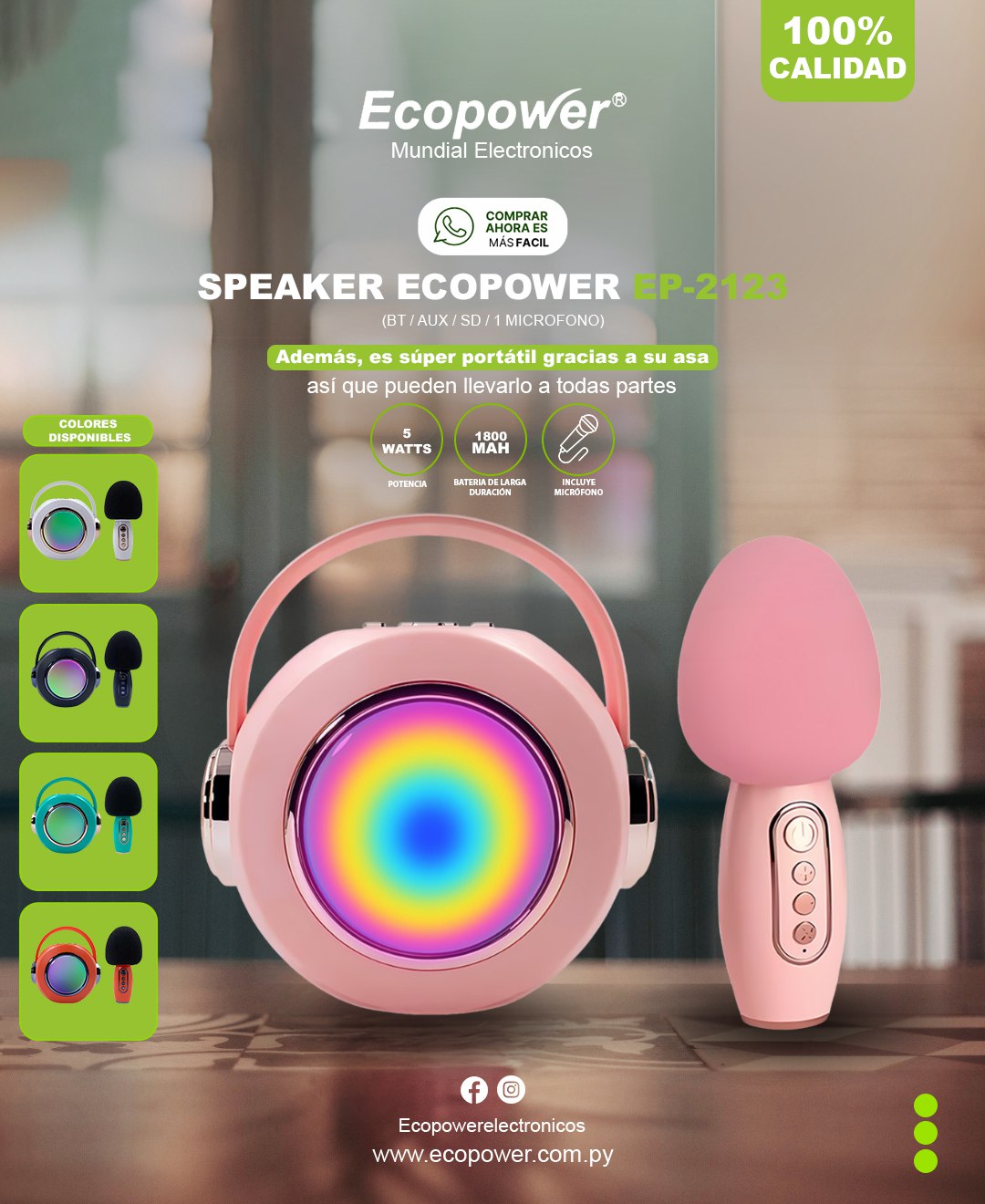 Parlante  ecopower 2123