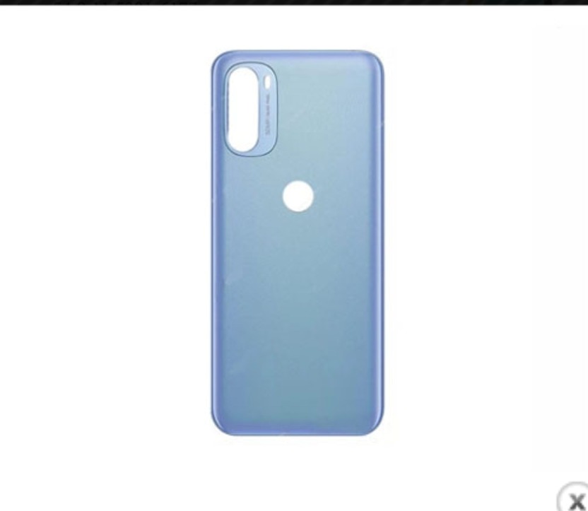 Tapa motorola g31 azul claro
