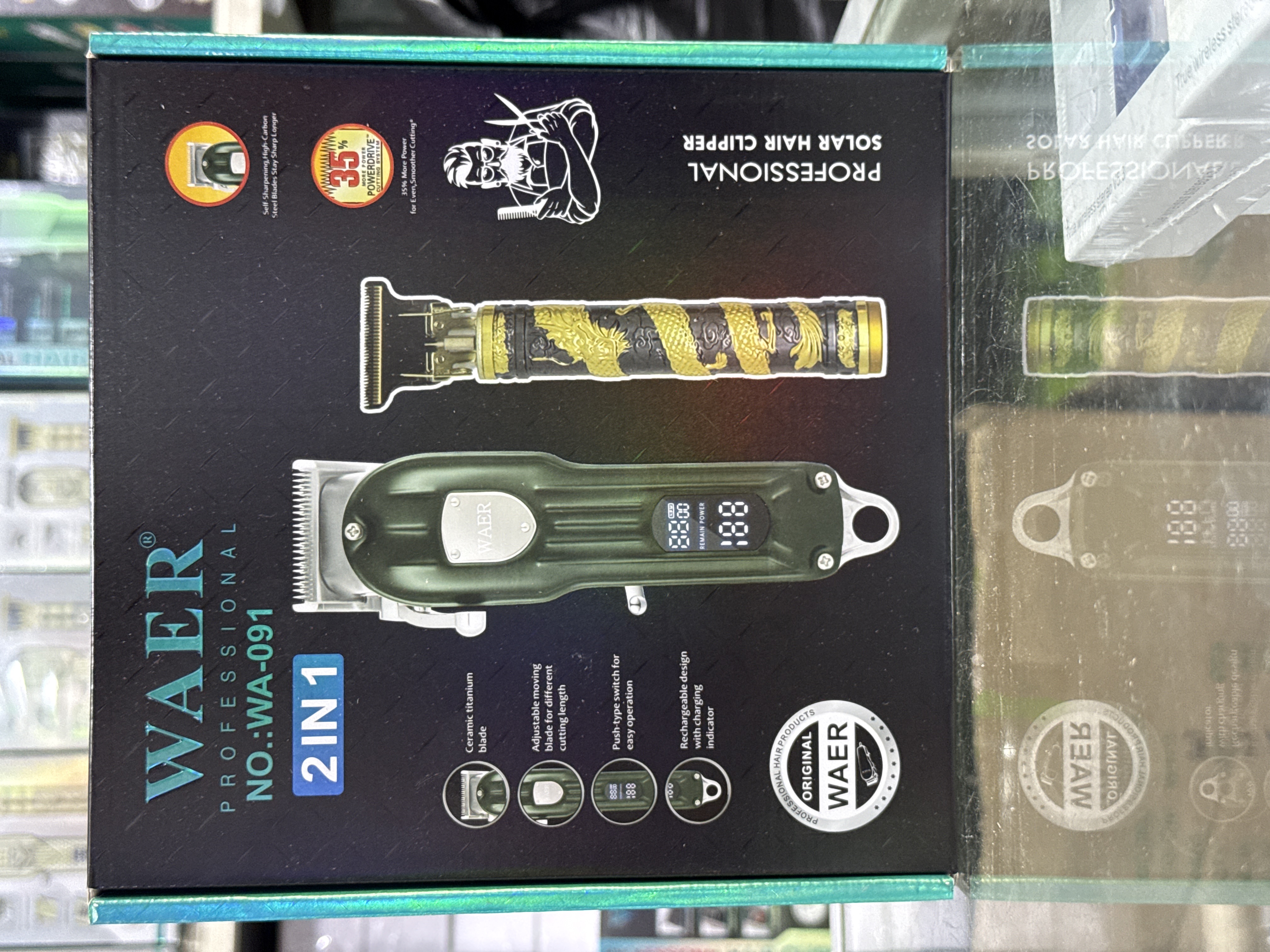 Corta pelo waer 091 + patilllera