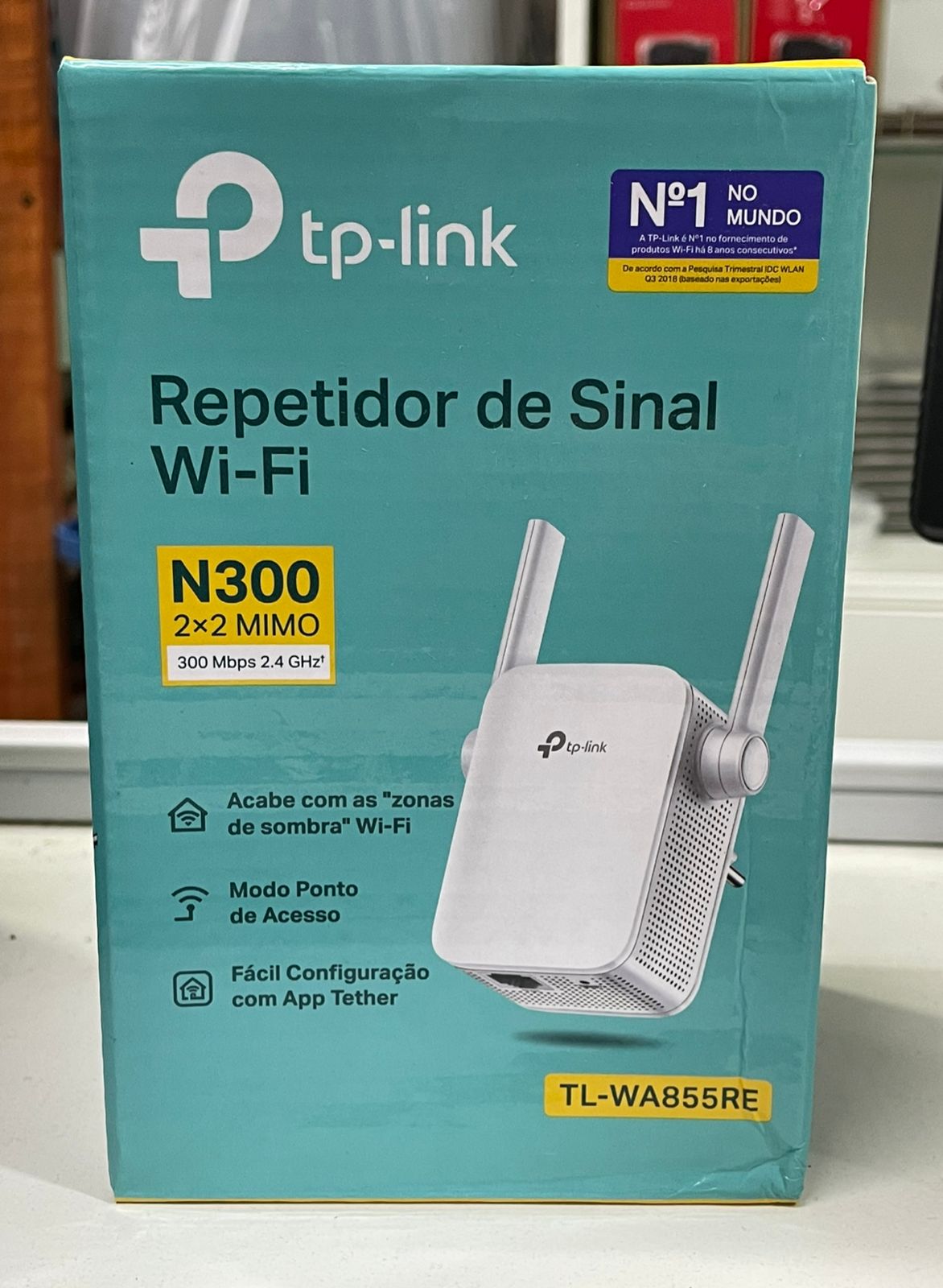 Repetidor  wifi tp link  - wa 855re