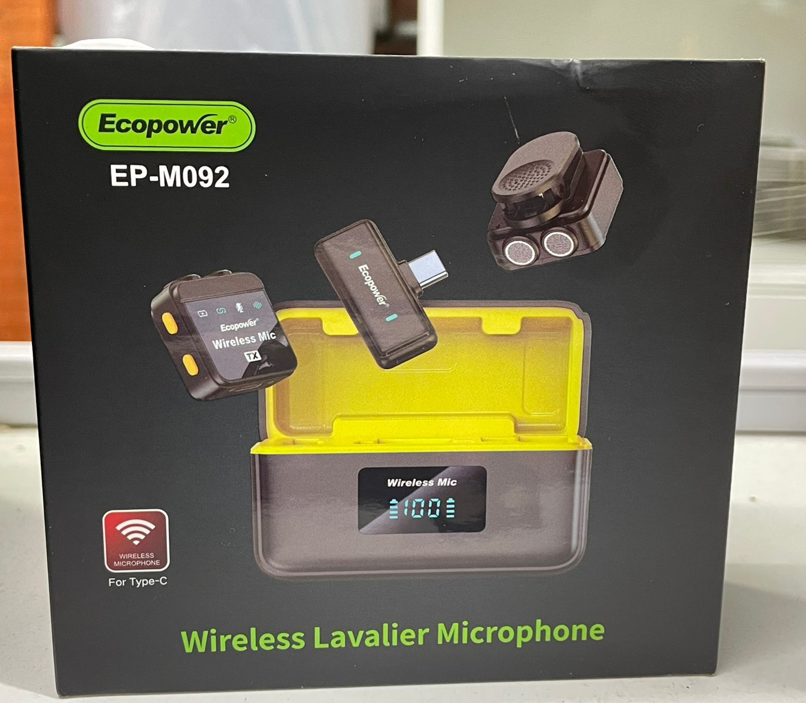 Microfono corbatero ecopower m092