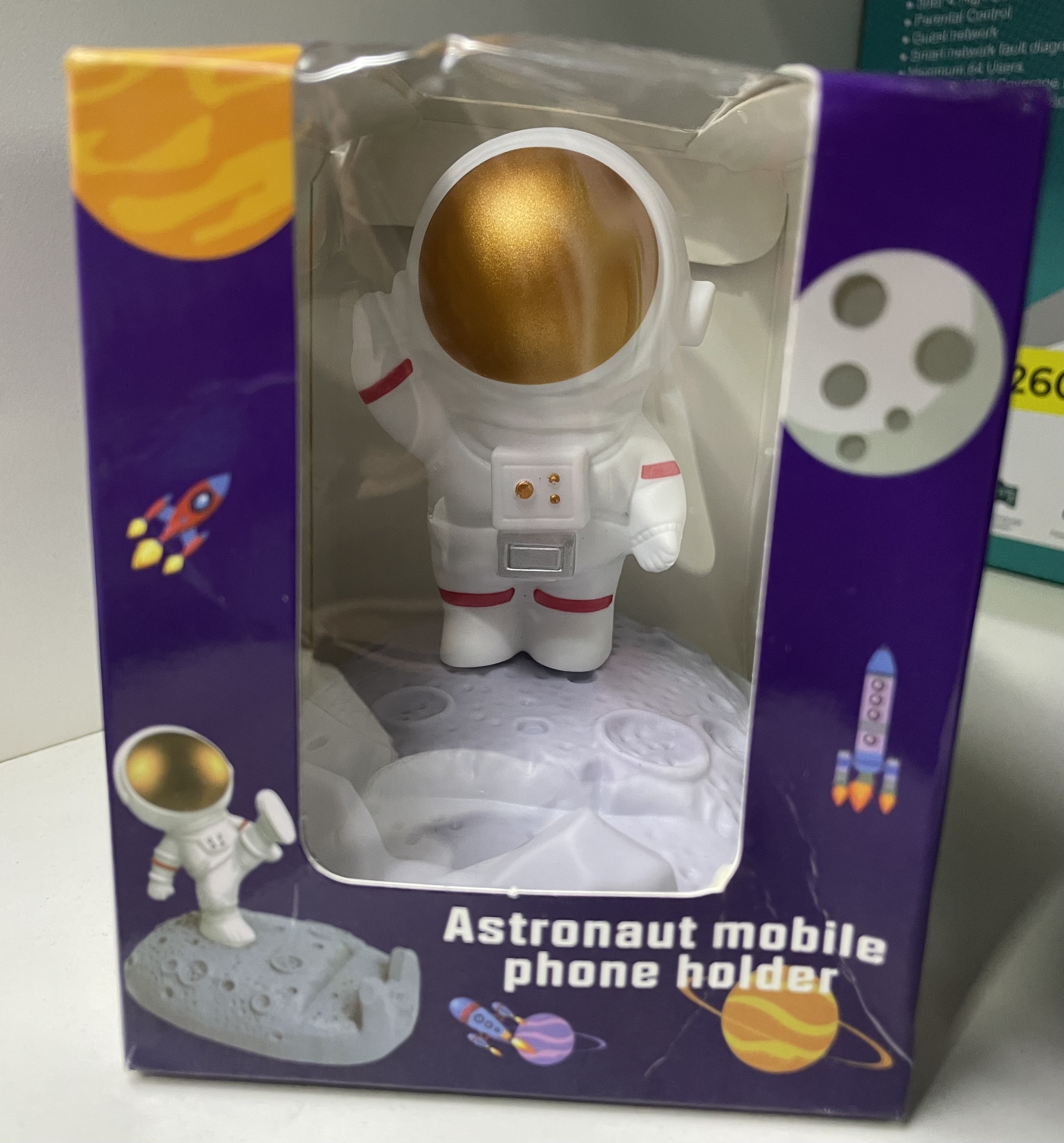 Soporte celular astronauta 